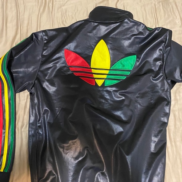 ADIDAS Limited Track Suit Red Gold Green Ethiopia - Picture 3 of 4